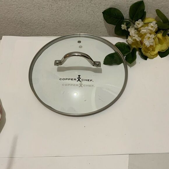 Copper chef round 10” lid G8 - Picture 3 of 4